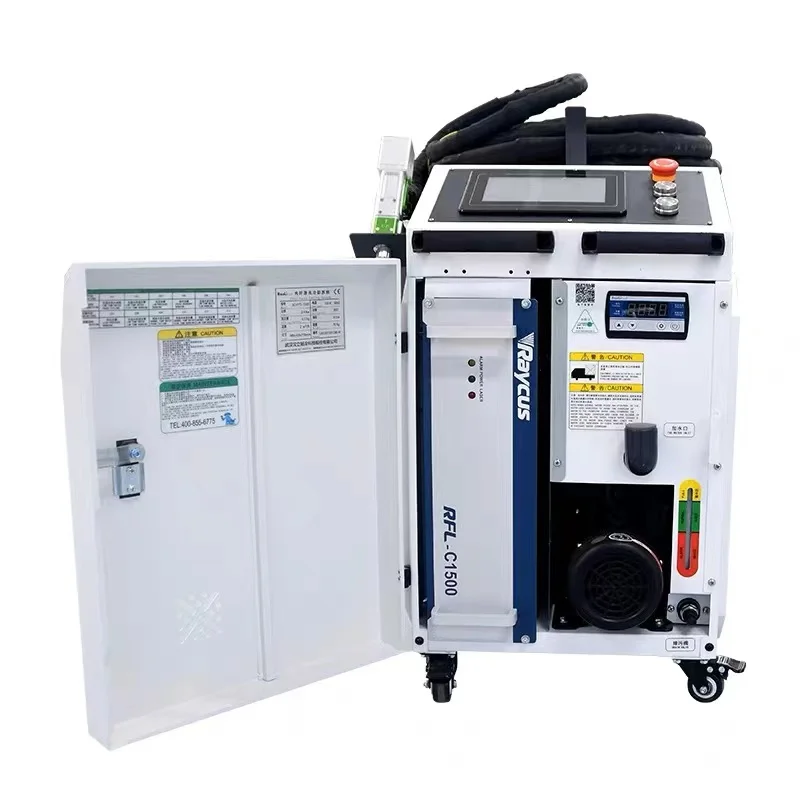 Boya ve Pas Temizleme için 1000W 2000W Darbeli Fiber El Tipi Lazer Temizleme Makinesi