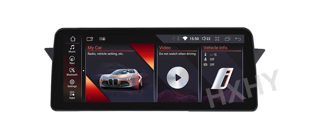 Android 13 Snapdragon Araba Akıllı Sistem Kablosuz CarPlay 8 + 128G BMW X1 E84 2009-2015 Autoradio Multimedya