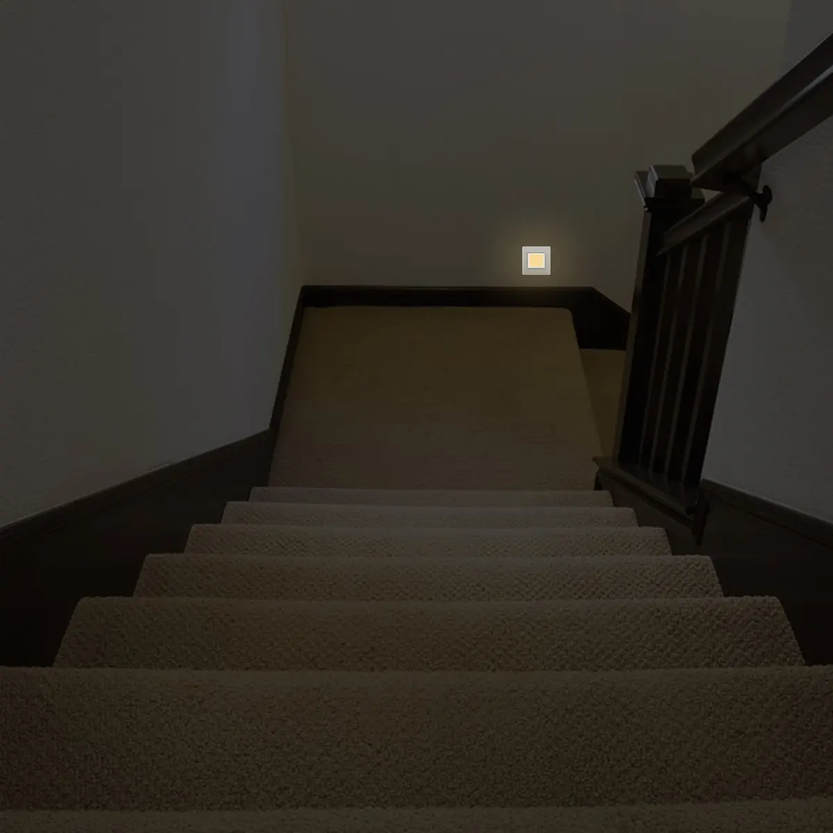 LED Gece Lambası Alacakaranlık Sensörü 0.3 W Sıcak Beyaz 3000K 40lm AB Tak Soket Lamba 230V çocuk Başucu Masa Ev Merdiven Koridor