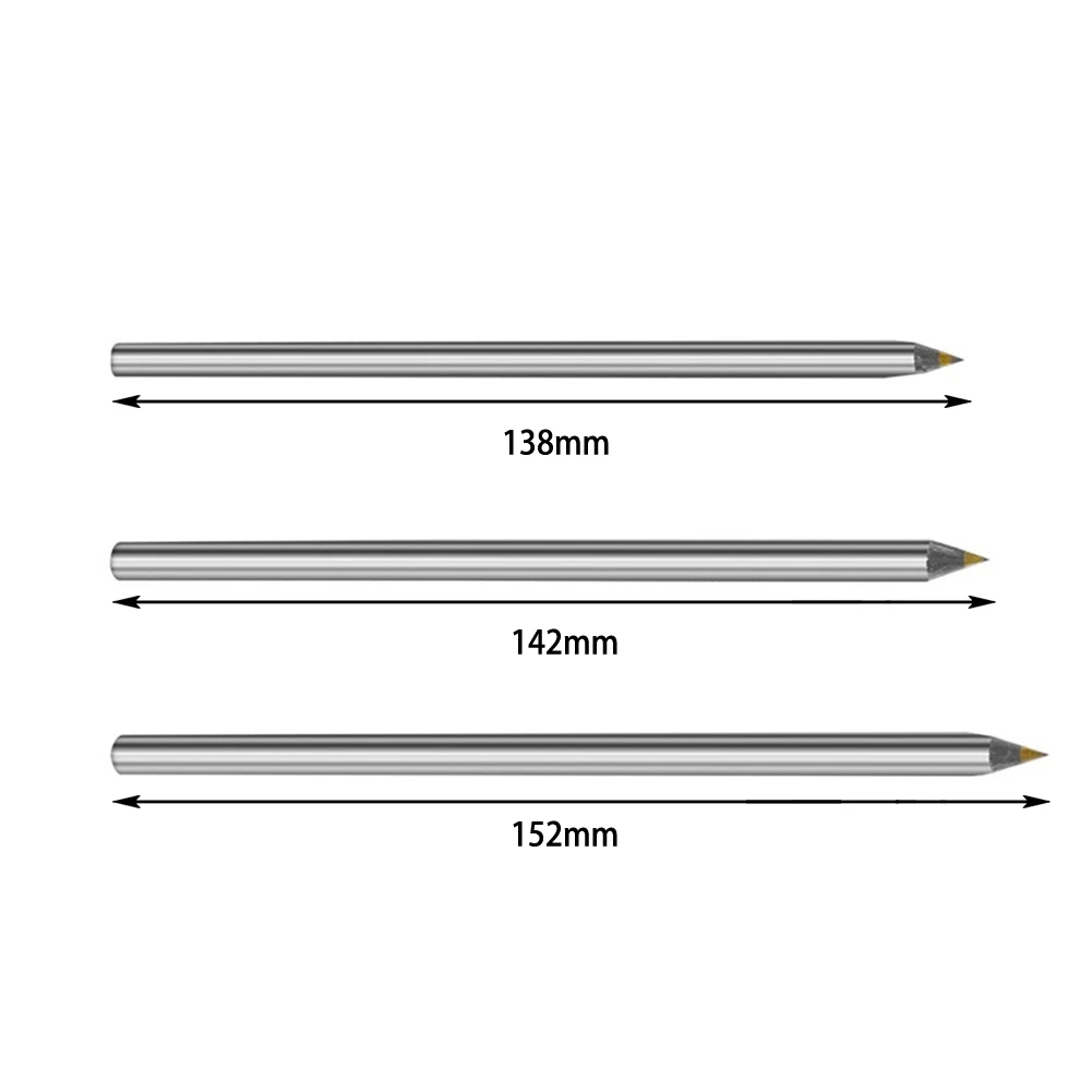 3 adet Alaşım Scribe Kalem Karbür Scriber Kalem Metal Ahşap Cam Karo Kesme İşaretleyici Kalem Metal İşleme Ağaç İşleme El Aletleri