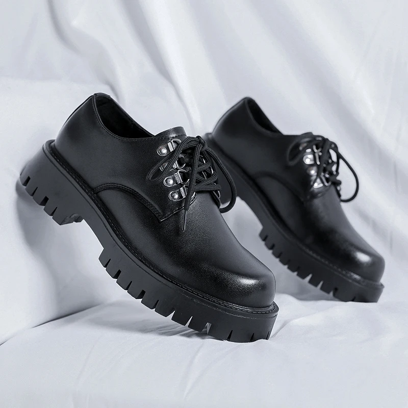 Marka Oxford deri ayakkabı Erkekler Resmi siyah elbise Ayakkabı Erkek Moda parti ayakkabıları Erkekler için 2023 Zapatos De Vestir De Los Hombres