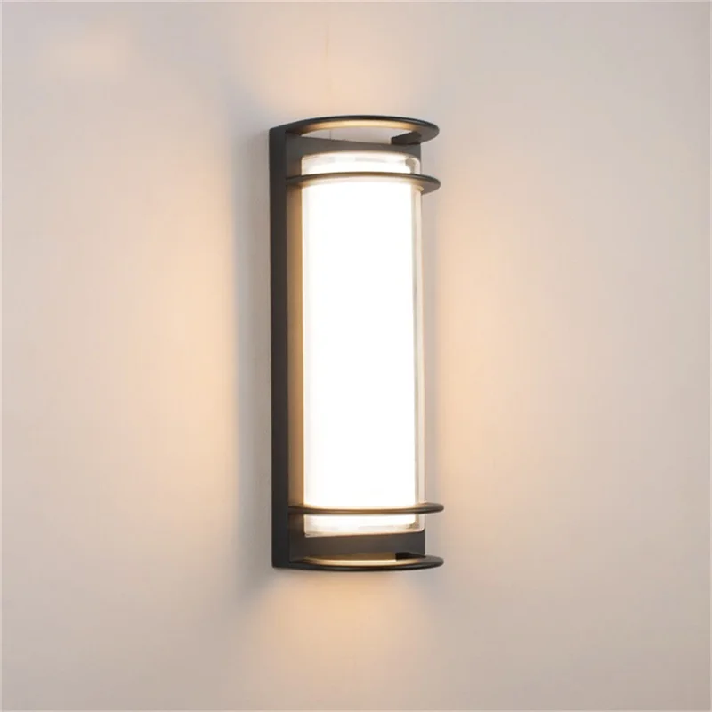 * DEBBY duvar aplikleri ışık açık klasik LED lamba su geçirmez IP65 ev dekoratif sundurma merdiven için