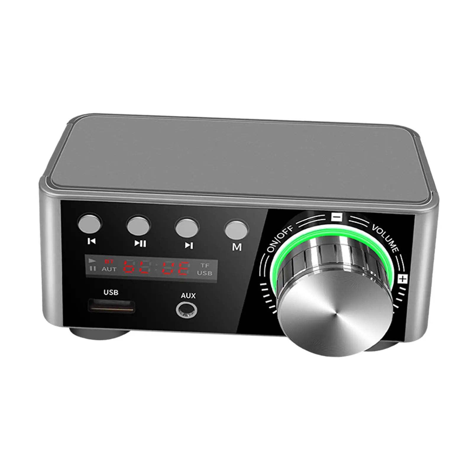 Güç amplifikatörü 50W + 50W Çift Kanallı USB Çalar Mini Dijital Ses Amp TV Ev Sineması Cep Telefonları Ses Sistemi Bilgisayarlar