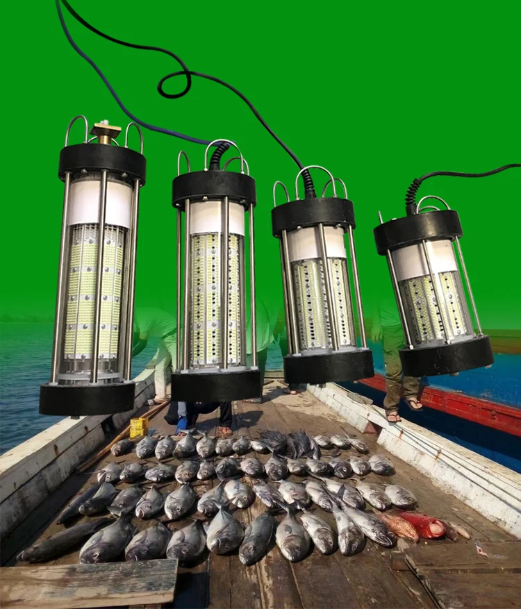 2021 Yeni Derin Deniz balıkçı ışığı Su Geçirmez 2000W Kalamar balıkçı ışığı
