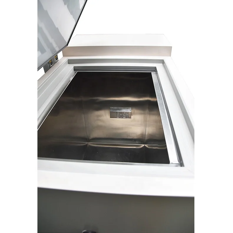 Tıbbi Dondurucu Ultra düşük Sıcaklık Buzdolabı 258L Göğüs Derin Düşük Laboratuvar Refrigeratorsr