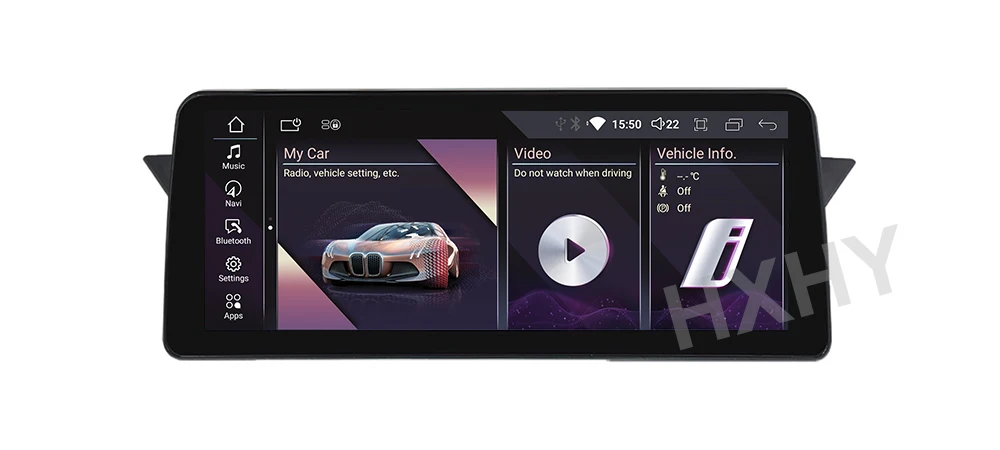 Android 13 Snapdragon Araba Akıllı Sistem Kablosuz CarPlay 8 + 128G BMW X1 E84 2009-2015 Autoradio Multimedya