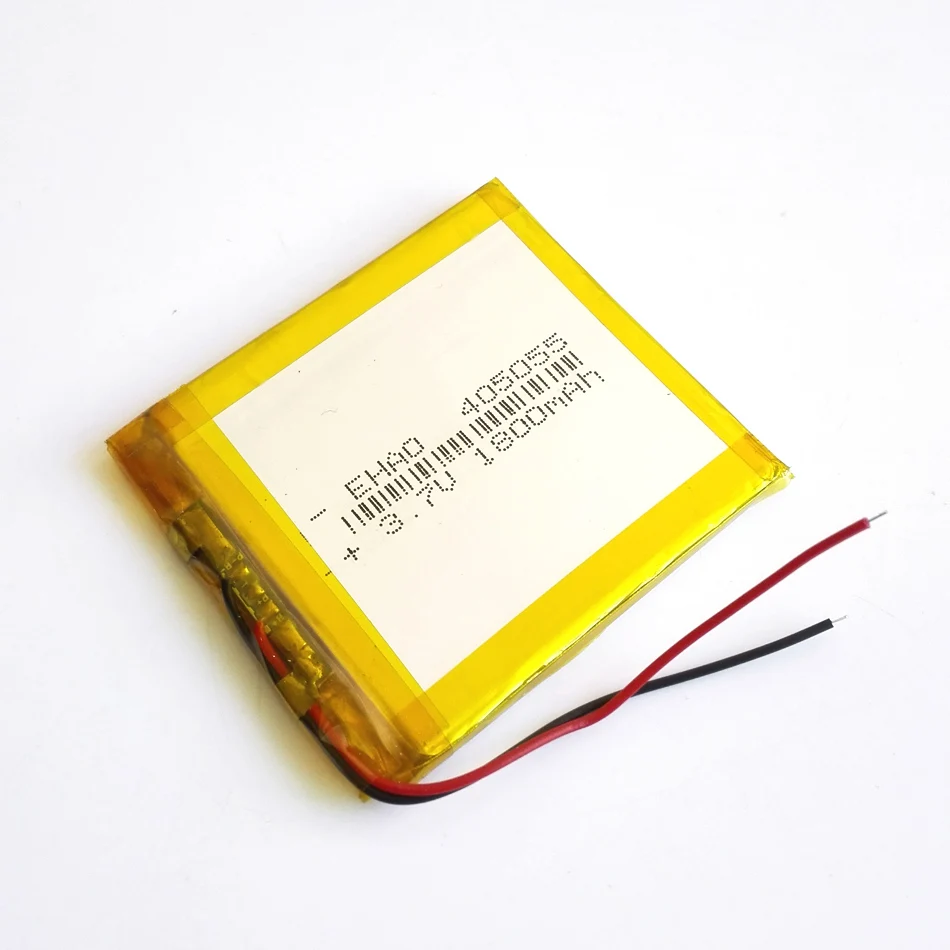 3.7 V 1800mAh Lityum Polimer LiPo şarj edilebilir pil İçin Cep telefon altlığı GPS PSP Video Oyunu E-kitap Tablet PC Güç Bankası