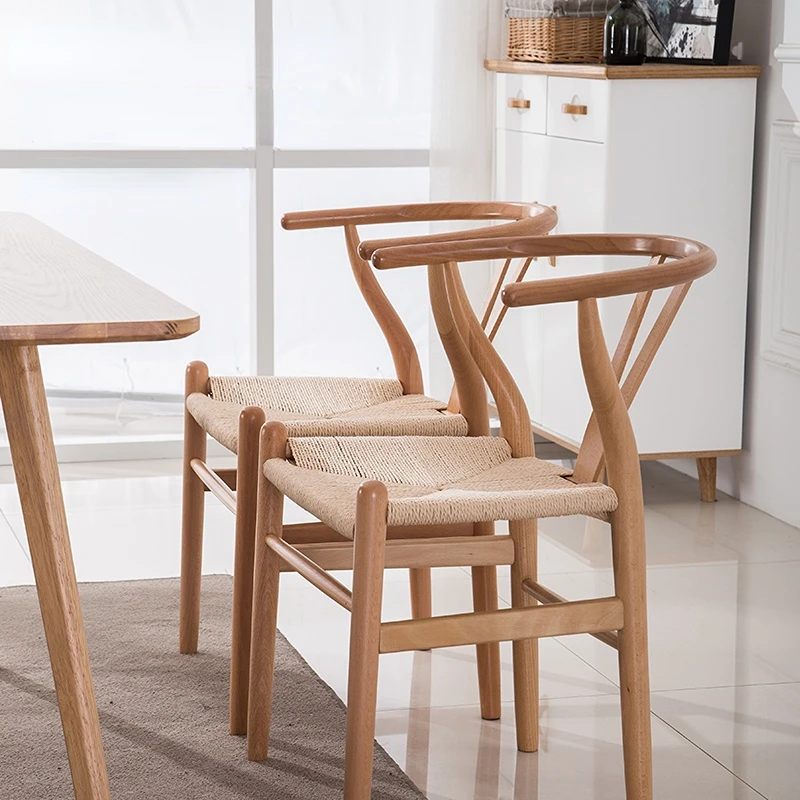 Kol Mobil Ofis yemek sandalyeleri Ahşap NordicDesk Mutfak yemek sandalyeleri Yatak odasıbilgisayar Sillas De Cocina Dış mekan mobilyaları