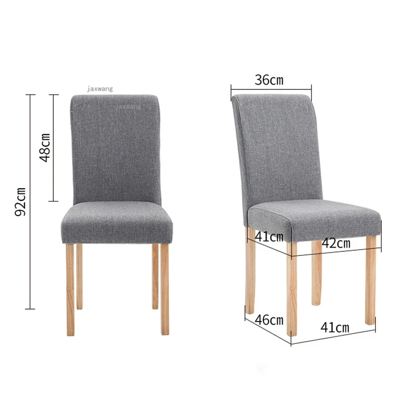 İskandinav Kumaş Ev Mobilya yemek sandalyeleri Modern Yurt Tasarımcı sırtlı sandalye Minimalist Vestiyer Otel Çalışma Boş Sandalye G