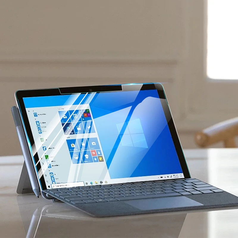 Microsoft Surface Pro 3 için 4 5 6 7 Temperli cam Yüzey Pro X Kitap Dizüstü Stüdyo Yüzey Git 2 HD ekran koruyucu film